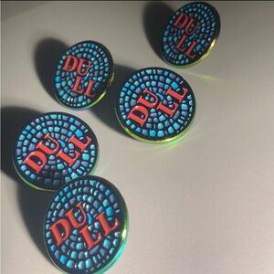 “No Dull Days” Mosaic Reflective Enamel Pin